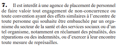 agence de placement en santé